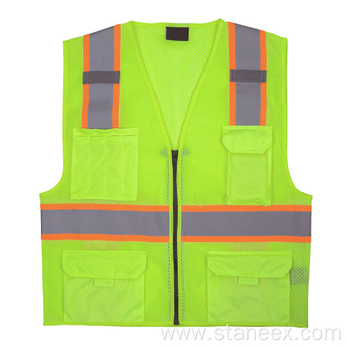 Breathable Mesh High Visibility Reflective Safety Vest